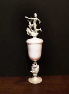 Il  “NETTUNO”    - Opera firmata dai maestri  Vio -  Naccari  (Murano)
